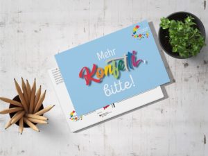 Mehr Konfetti, bitte!